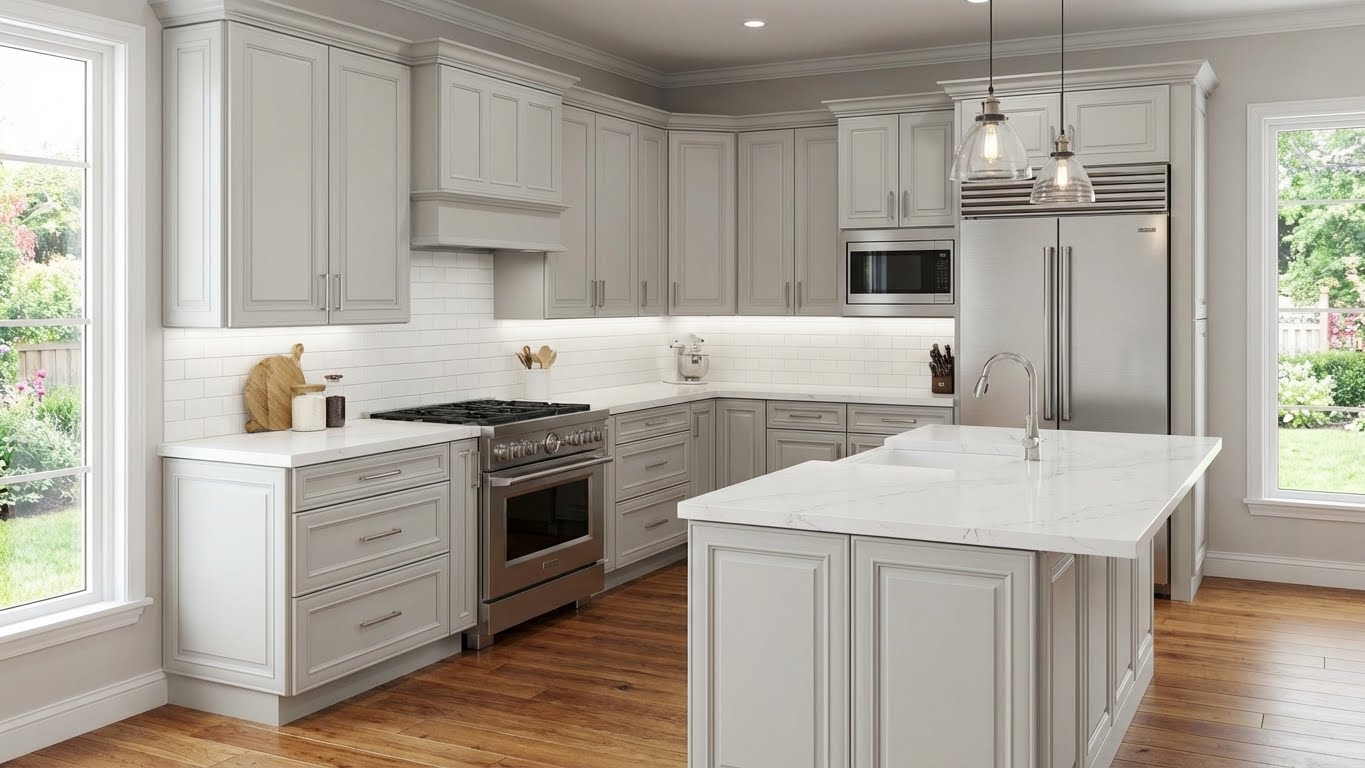 Кухня с фасадом Уника